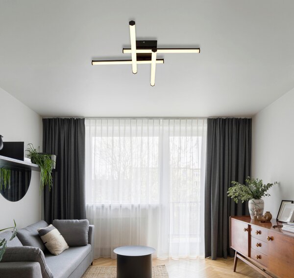 STROPNÍ LED SVÍTIDLO, 50/50/8,8 cm Globo - Online Only svítidla, Online Only