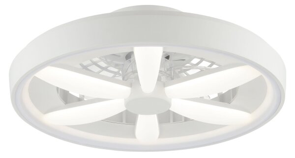 Brilliant - LED RGBW Stropní ventilátor se světlem GAIANO LED/48W/230V bílá + DO