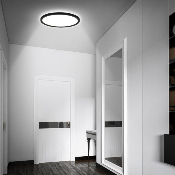 Briloner - LED Koupel stropní svít se sen MOVE LED/18W/230V IP44 pr. 29 cm bílá