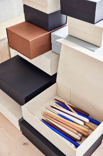 OYOY Papírový úložný box Hako Black - A5 OY248