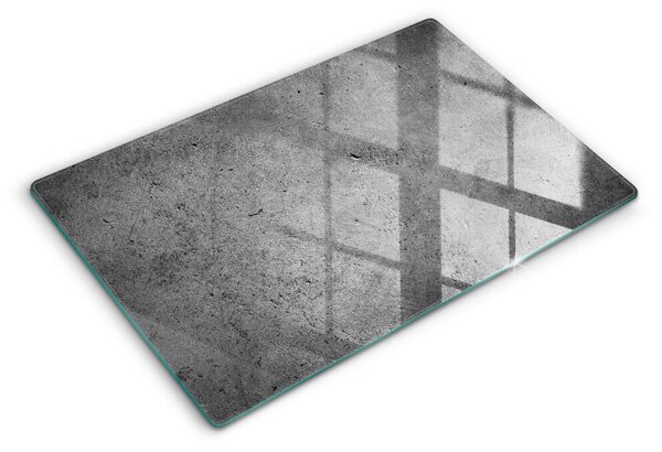 Skleněná deska za sporák Textura betonového kamene