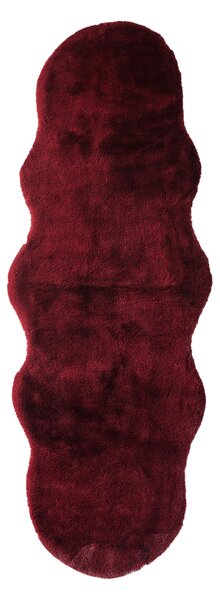 UMĚLÁ KOŽEŠINA, 60/180 cm, bordeaux Ambia Home - Kůže, Online Only