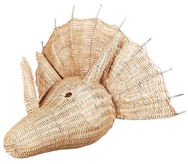 Závěsná ozdoba Dinosaurus BIOKO Ratan 44 cm Přírodní