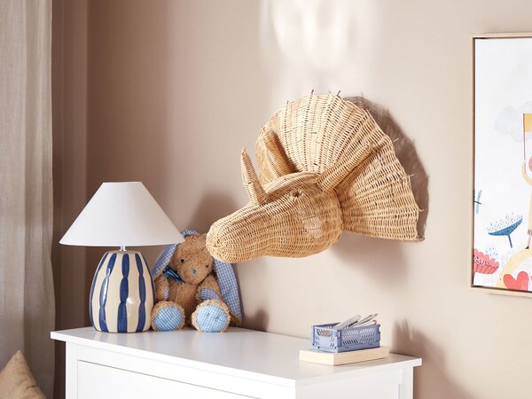 Závěsná ozdoba Dinosaurus BIOKO Ratan 44 cm Přírodní