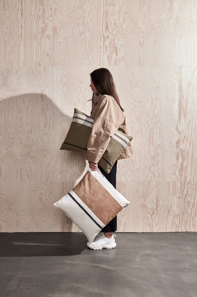 OYOY Bavlněný povlak na polštář Sofuto - Off White OY256
