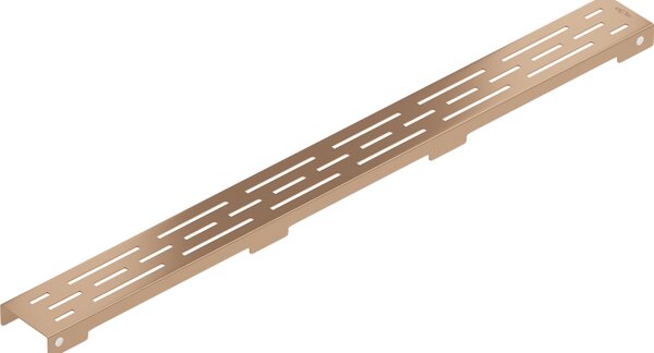 Mexen Flat, lineární podlahový žlab 70 cm, měděná matná, 1C20070