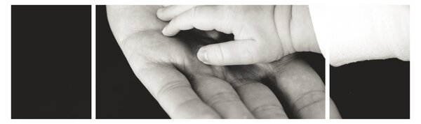 Obraz rukou (170x50 cm)