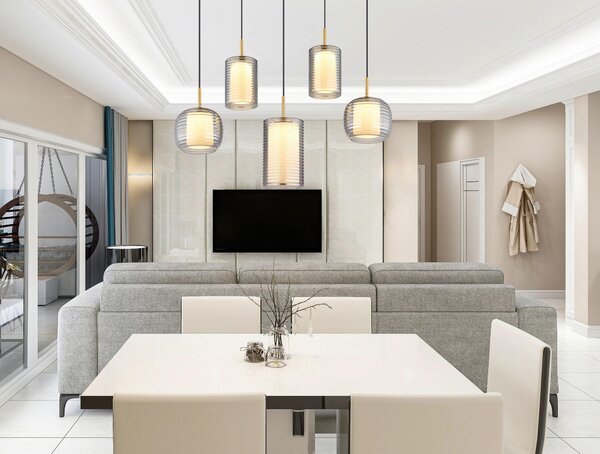 ZÁVĚSNÉ LED SVÍTIDLO, 93/31.5/150 cm Globo - Online Only svítidla, Online Only