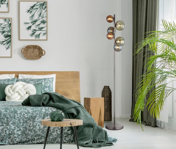 STOJACÍ LED LAMPA, 28.5/26.5/155 cm Globo - Online Only svítidla, Online Only