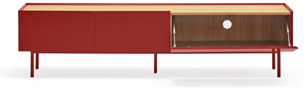 TV SKŘÍŇKA ARISTA ČERVENÁ 180 X 45 CM