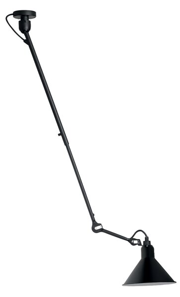 Stropní Lampa Lampe Gras, Černá, Obývací pokoj, Kov