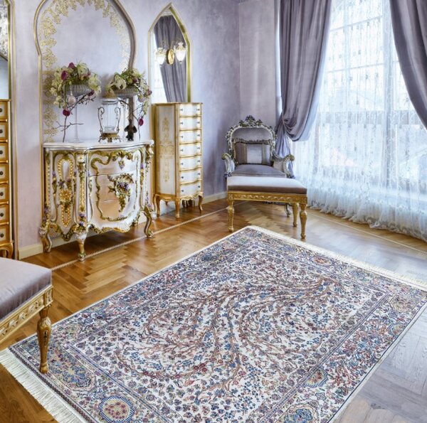 Koberec Exkluzivní Qum Silk 11 krémový