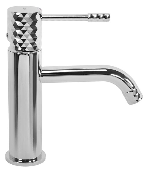 Rea Lungo Diamond, umyvadlová baterie h-185, chromová, REA-B4635
