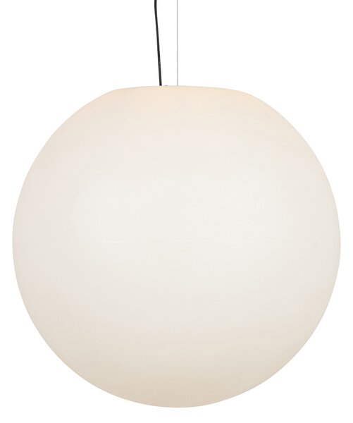 Moderní venkovní lampa bílá 77 cm IP65 - Nura