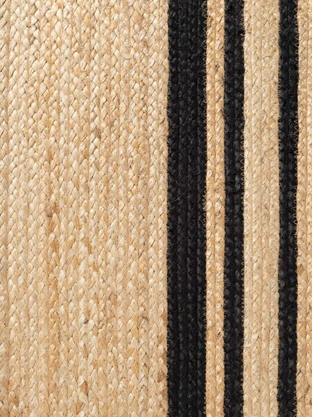Hanse Home, Kusový koberec Looma 106302 Natural Gold Black, 120x170, béžová, chodba / předsíň