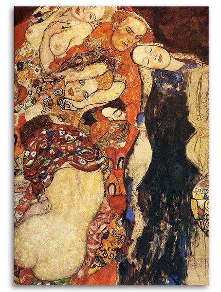 Obraz na plátně Nevěsta - Gustav Klimt, reprodukce Rozměry: 40 x 60 cm