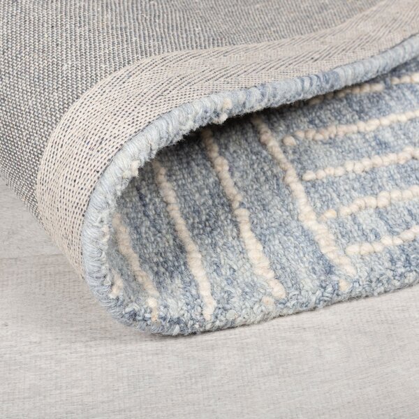 Flair Rugs, Kusový koberec Memphis Abstract Check Blue, 80x150, modrá, ložnice