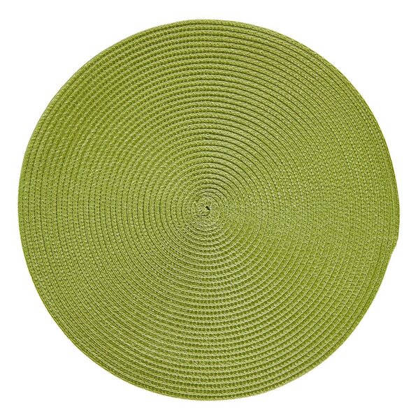 AMBIENTE Prostírání kulaté 38 cm - zelená