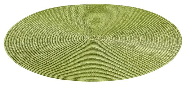 AMBIENTE Prostírání kulaté 38 cm - zelená