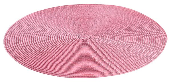 AMBIENTE Prostírání kulaté 38 cm - sv. růžová