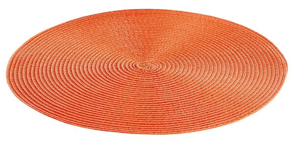 AMBIENTE Prostírání kulaté 38 cm - oranžová