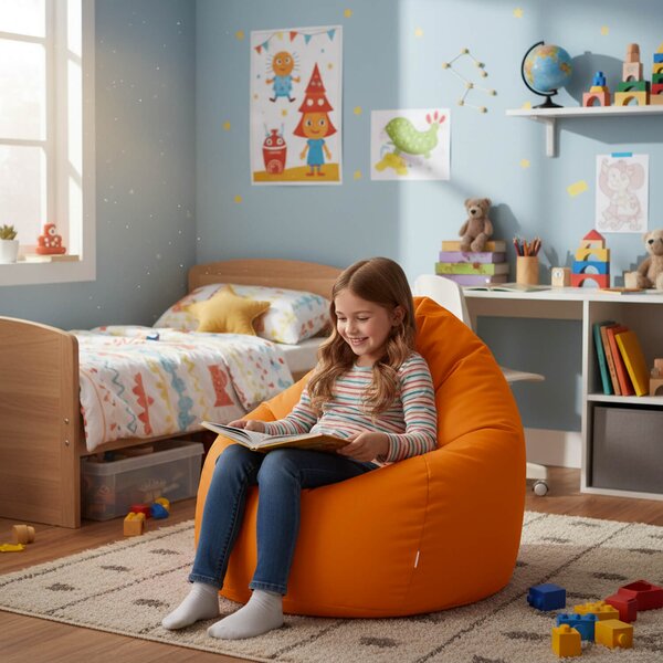 Venkovní sedací vak Primabag Sako Nylon Outdoor oranžová