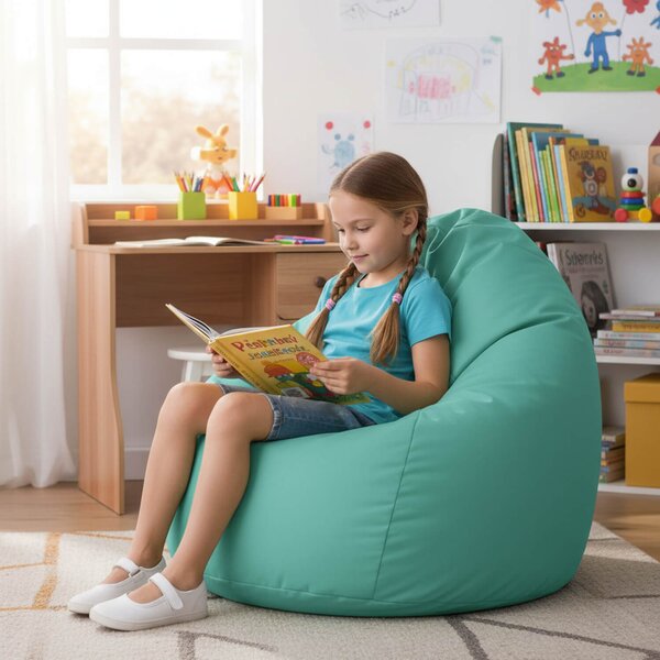 Venkovní sedací vak Primabag Sako Nylon Outdoor tyrkysová