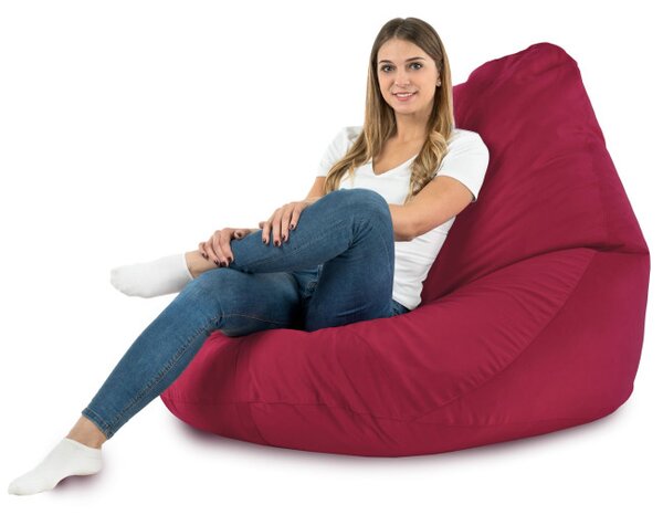 Sedací vak DROP XXL růžový
