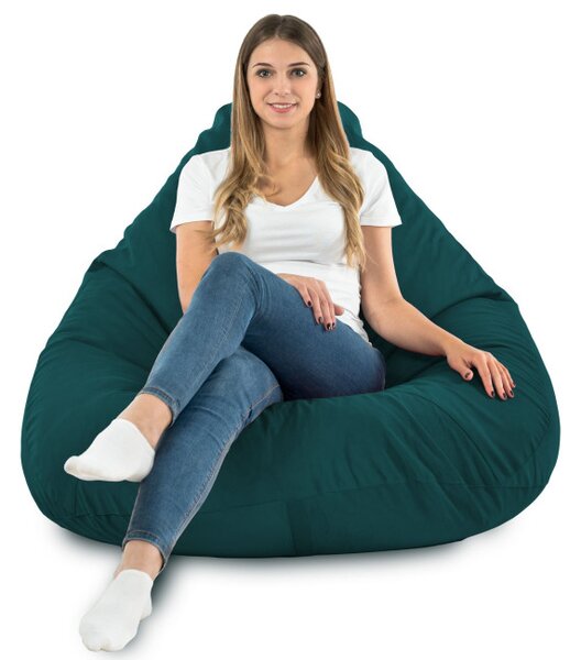 Sedací vak DROP XXL modrý