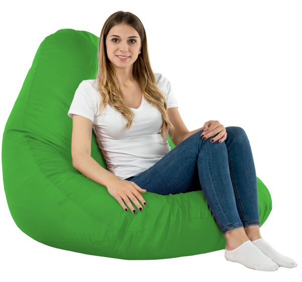 Sedací vak DROP XXL zelený OUTDOOR