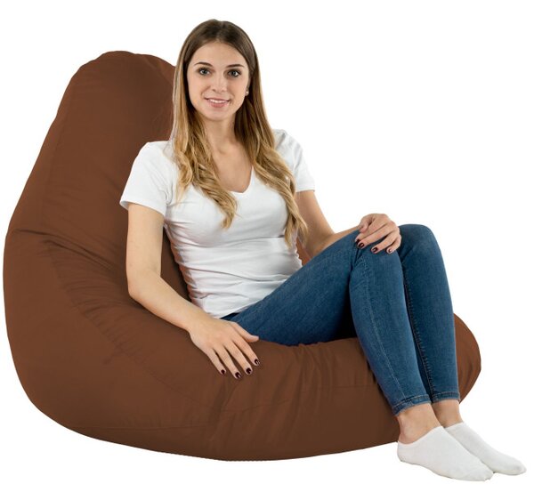 Sedací vak DROP XXL hnědý OUTDOOR