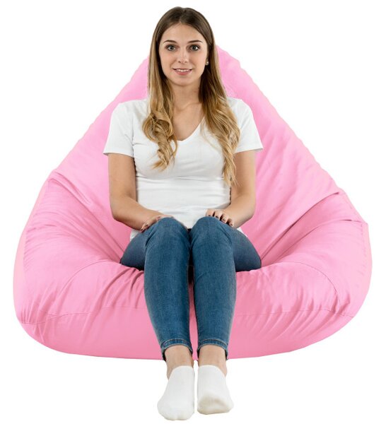 Sedací vak DROP XXL světle růžový OUTDOOR