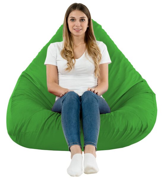 Sedací vak DROP XXL zelený OUTDOOR