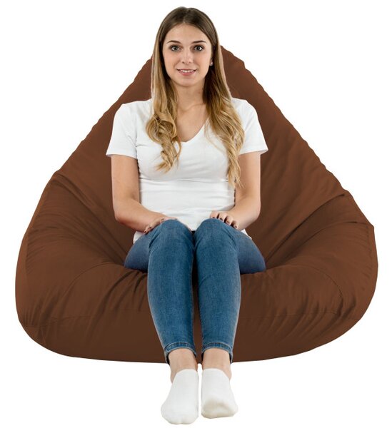 Sedací vak DROP XXL hnědý OUTDOOR