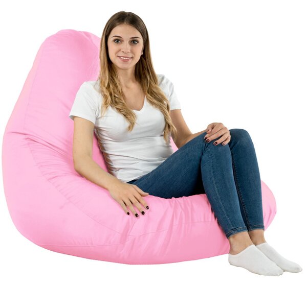 Sedací vak DROP XXL světle růžový OUTDOOR