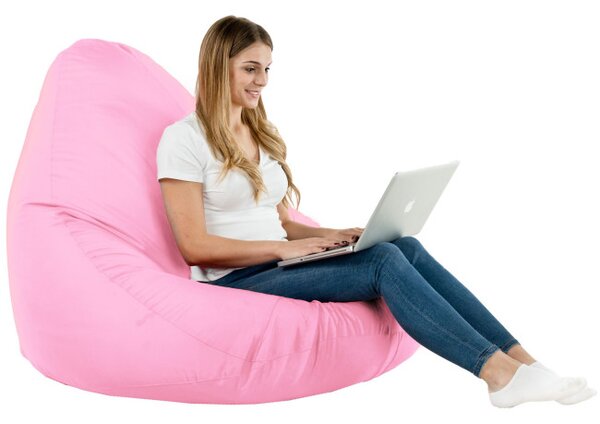 Sedací vak DROP XXL světle růžový OUTDOOR