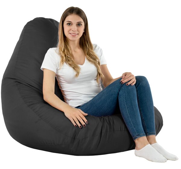 Sedací pytel DROP XXL černý OUTDOOR