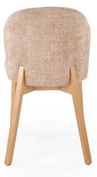Jídelní židle Yareli, béžová / dub