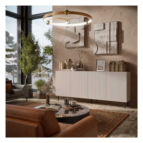 Komoda Kensington II, krémová