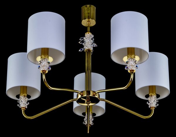 Lustr designový L-TTY-01LSW, Varianta Zlatý