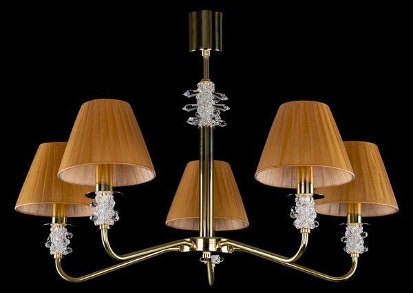 Lustr designový L-TTY-01ORG, Varianta Zlatý