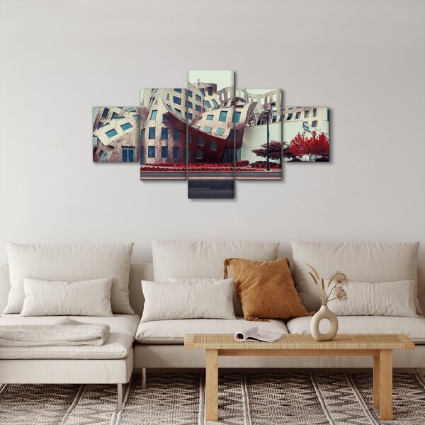 Obraz - architektonická stavba (125x70 cm)