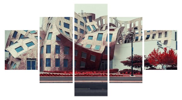 Obraz - architektonická stavba (125x70 cm)