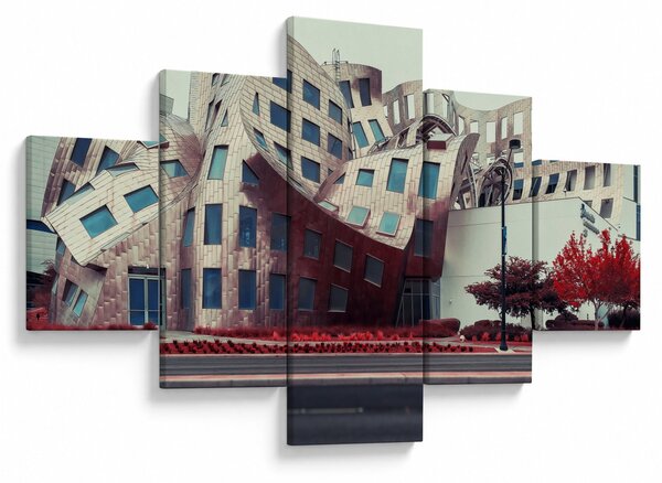 Obraz - architektonická stavba (125x70 cm)