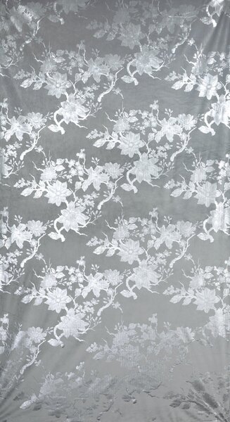 ZATEMŇOVACÍ ZÁVĚS NA KROUŽCÍCH CELIA 140X250 CM VZOROVANÁ
