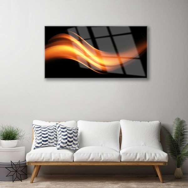 Obraz na skle Abstrakce Umění 100x50 cm 2 Přívěsky