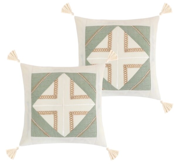 Bellatex Povláček PERU SET 2ks 40x40 cm Natur 11