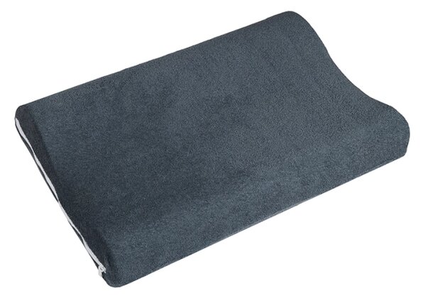 Bellatex POVLAK na anatomický polštář 45x30 cm froté Tmavě šedá