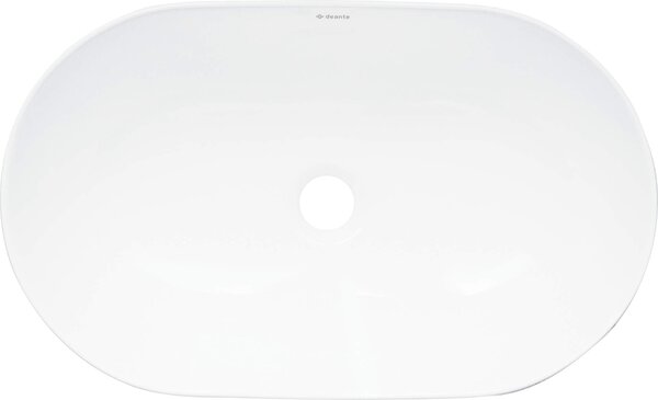 Deante Peonia, keramické umyvadlo na desku 500x305x140 mm, bílá lesklá, DEA-CDE_6U5S