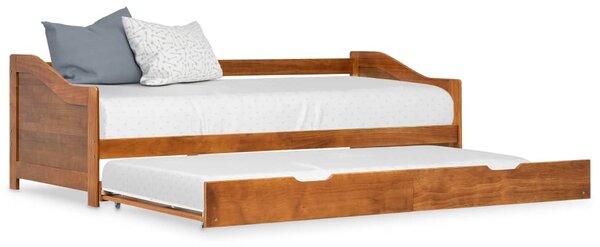 Rám vysouvací postele/pohovky medově hnědý borovice 90 x 200 cm